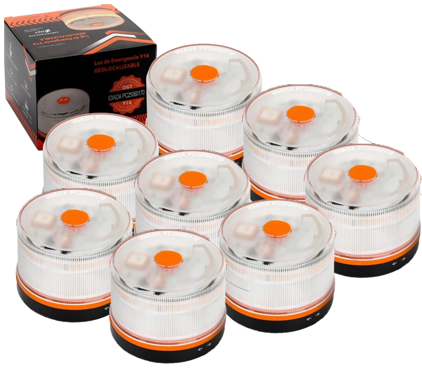 80% DE DESCUENTO⭐⭐Luz de Emergencia V16 DGT 3.0 – Aprobada 2026, Magnética IP54 – Cumple con la Normativa 2026