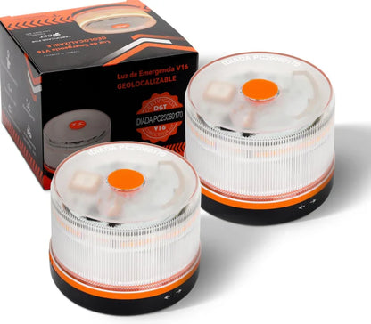 80% DE DESCUENTO⭐⭐Luz de Emergencia V16 DGT 3.0 – Aprobada 2026, Magnética IP54 – Cumple con la Normativa 2026