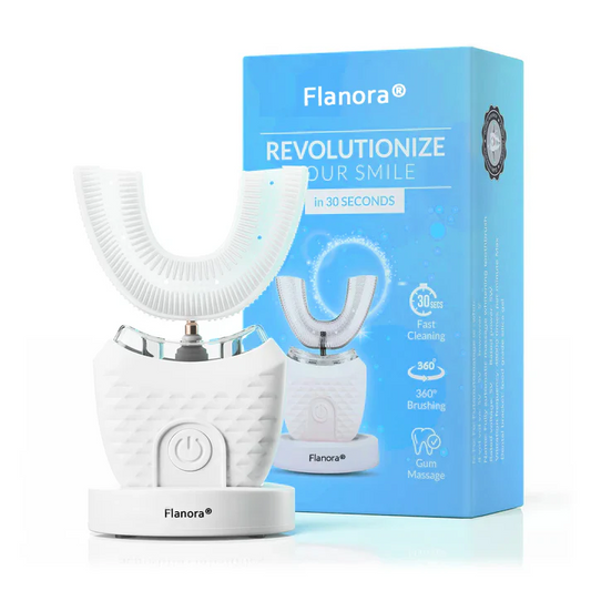 Flanora® SmartBrush – Dentist-Level Clean in Just 30 Seconds