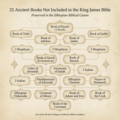 📖 Complete Ethiopian Bible📖 – Hardcover Collector’s Edition 🎁 Ultimate Christmas Gift for Faith & Study✨