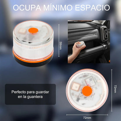 80% DE DESCUENTO⭐⭐Luz de Emergencia V16 DGT 3.0 – Aprobada 2026, Magnética IP54 – Cumple con la Normativa 2026