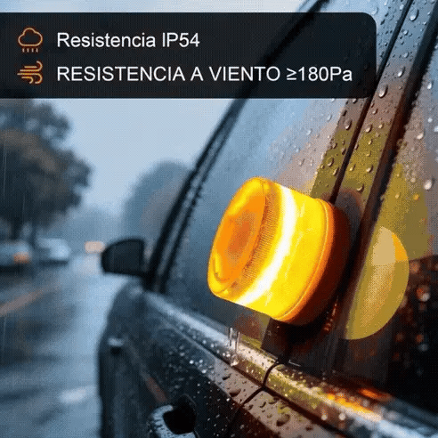 80% DE DESCUENTO⭐⭐Luz de Emergencia V16 DGT 3.0 – Aprobada 2026, Magnética IP54 – Cumple con la Normativa 2026